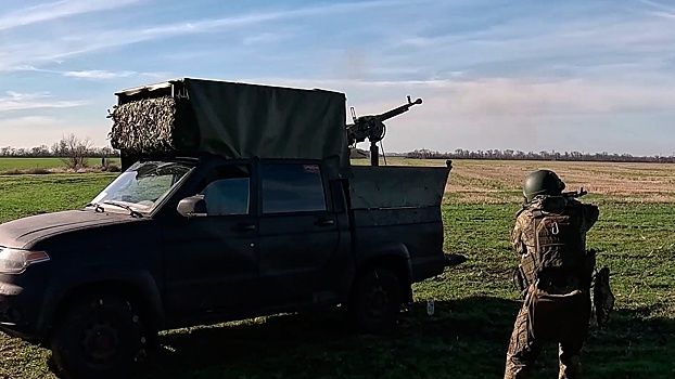 Зенитные группы застали врасплох ударный БПЛА ВСУ «Лютый» в Запорожской области