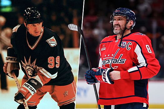 Голы Овечкина и Гретцки под номерами 883, 884, 885, 886, 887, погоня Овечкина за рекордом Гретцки, видео, кому забивали, кто лучше