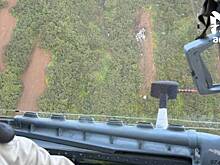 Появились кадры с места крушения Ми-8 на Камчатке