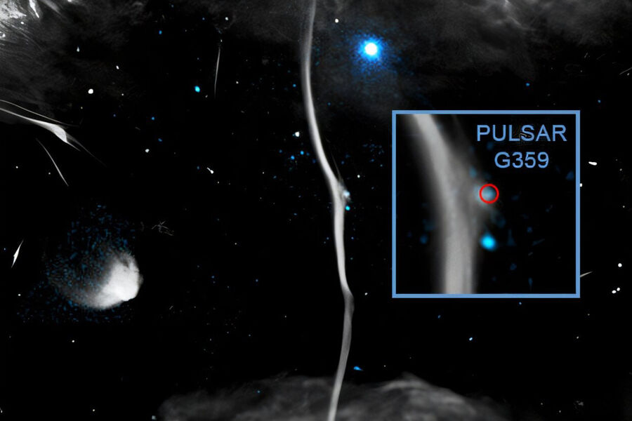 Астрономы разгадали секрет перелома гигантской космической кости в Млечном Пути