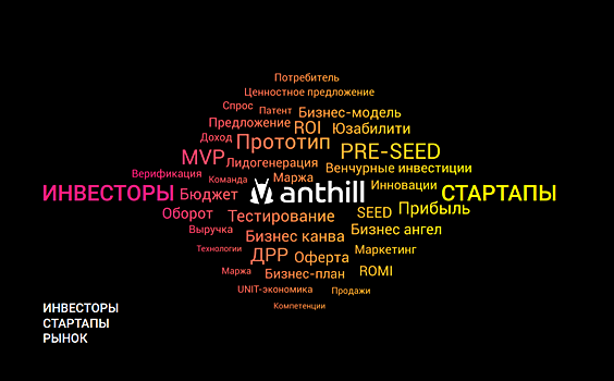 Надёжные инвестиции в высокие технологии. Интенсивы для инвесторов и стартапов от команды акселератора Anthill