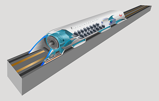 В РФ может появится первый поезд Hyperloop