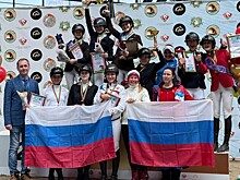 Курянка завоевала медали международных соревнований по конному спорту в Беларуси