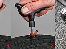 Как доехать до шиномонтажа с пробитым колесом?