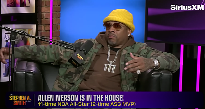 Аллен Айверсон: «Никогда не вникал в разные рейтинги. Против любых соперников чувствовал себя лучшим на площадке»