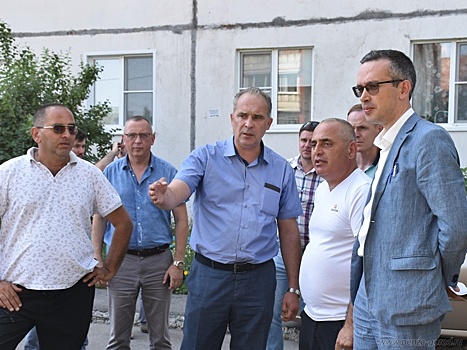 В Пензе проверили ход благоустройства дворовых территорий