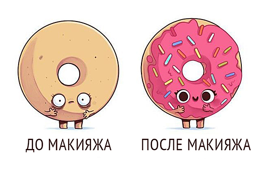 Смешные комиксы на тему «До и после»