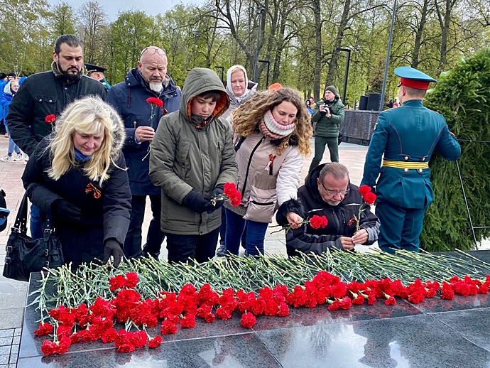 Переехавшие в Нижегородскую область иностранцы отпраздновали  День Победы
