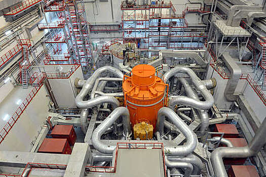 Быстрый реактор Белоярской АЭС впервые выведен на 100% уровень мощности