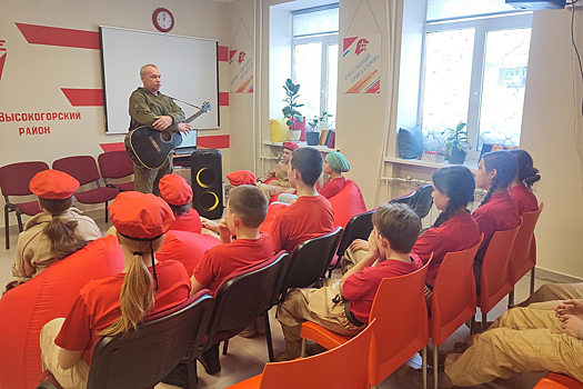 Дом «ЮНАРМИИ» в Татарстане провел День патриотической песни