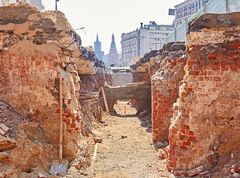Тысячи артефактов найдены при благоустройстве Москвы