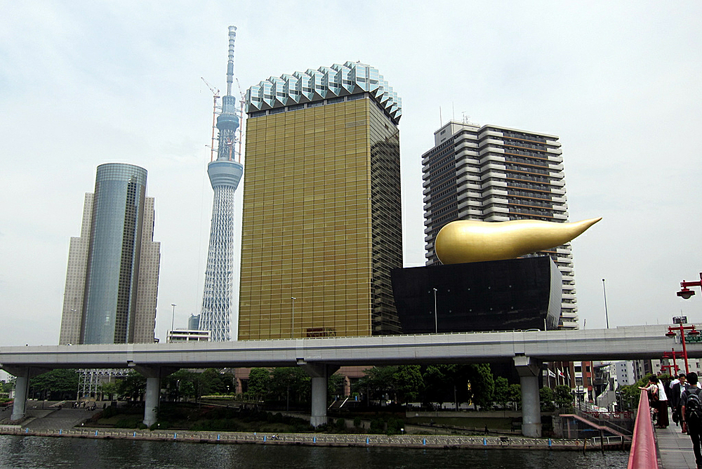 Asahi Beer Tower, Токио, Япония, Азия