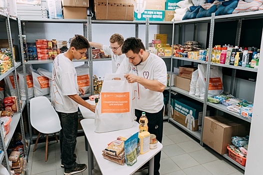 Склад гуманитарной помощи появился в Советском районе Нижнего Новгорода