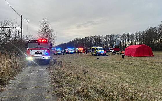 В Чехии столкнулись два поезда