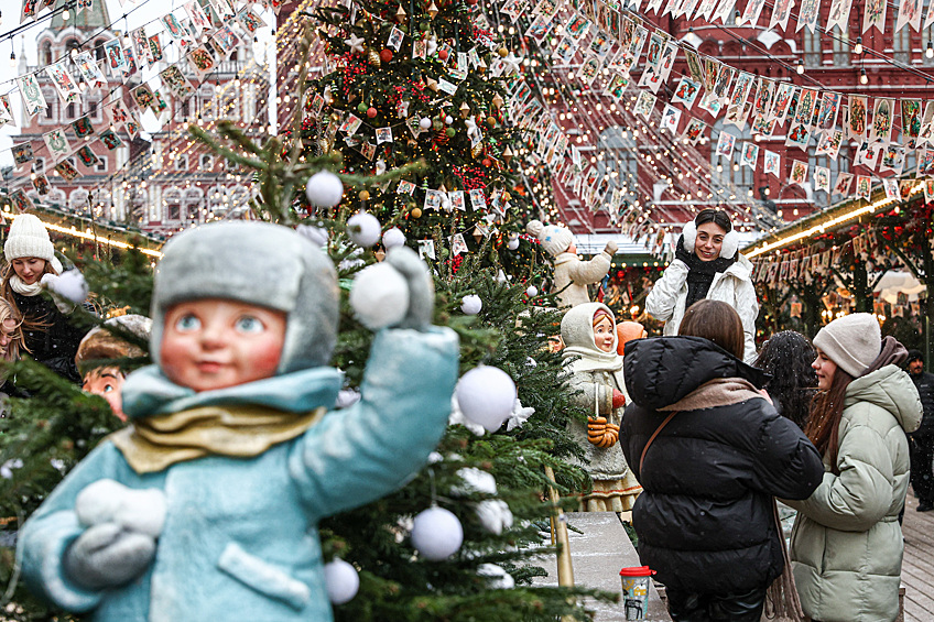 Предновогодняя Москва