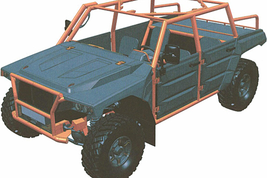 В России запатентовали внешность нового внедорожника