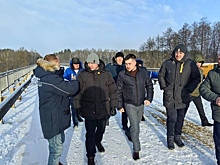 Мост через реку Ворона планируют открыть до Нового года