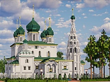 Энтузиасты поместили ярославские храмы в "Майнкрафт"