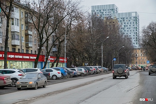 «Возможно сужение проезжей части»: в Перми началась реконструкция улицы Революции