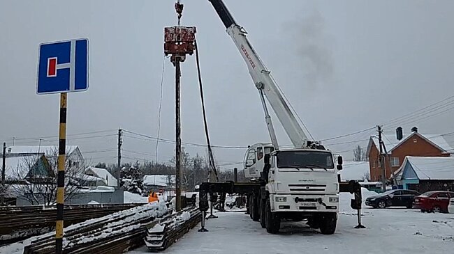 В Пензе продолжается строительство Ивановского коллектора