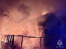 Мощный пожар вспыхнул в Нижнем Новгороде 20 октября