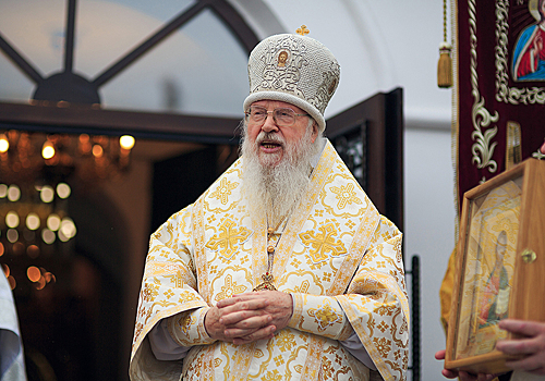 В честь праздника Торжества Православия митрополит обратился к пастве