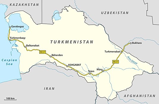 В 2016 году добыча газа в Туркмении снизилась на 2,8 млрд кубометров