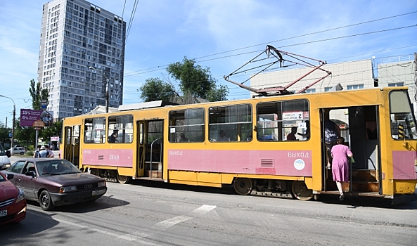 Трамвай №3 в Волгограде временно заменят маршрутками 8а