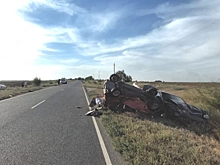 Под Волгоградом 14-летний водитель без прав влетел в иномарку