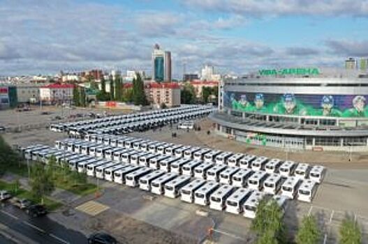 До конца года в Башкирию поступит ещё 107 новых пассажирских автобусов