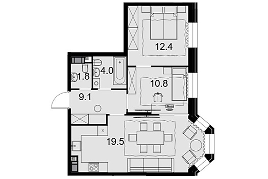 Растет спрос на самые необычные планировки в новостройках