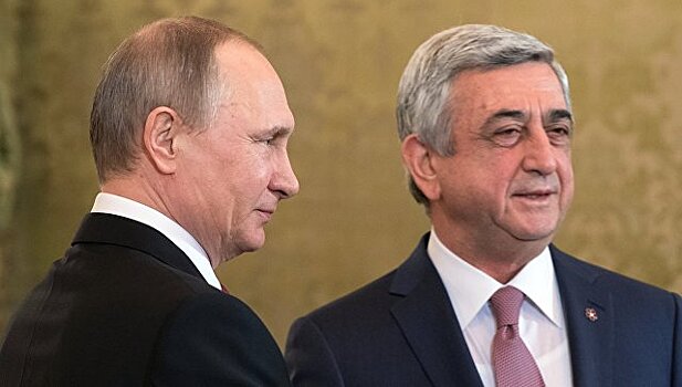 Путин отметил активное сотрудничество РФ и Армении