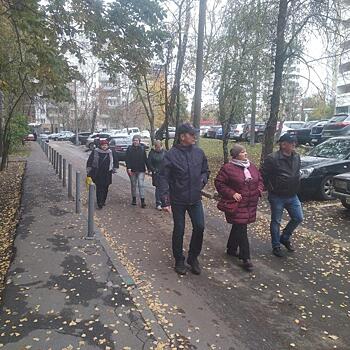 Содержание территории на Клязьминской улице проверили во время обхода Дмитровского района