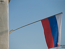 Над Киевом пролетел дрон с российским флагом