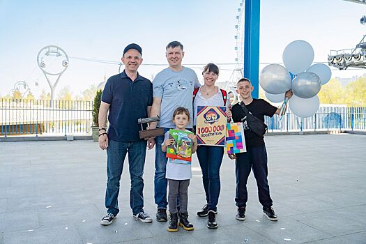 На ВДНХ миллионный пассажир прокатился по канатной дороге