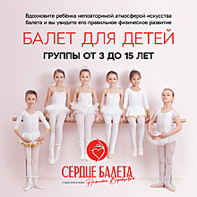Открытие новой студии хореографии Натальи Воронцовой «Сердце Балета»