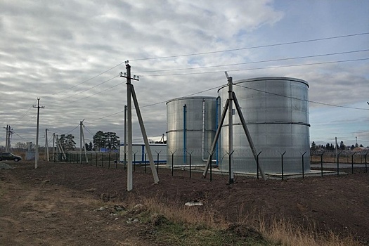 В селе Кыштовка Новосибирской области построили новый комплекс водоснабжения