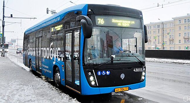 Московские электробусы смогут следить за пассажирами