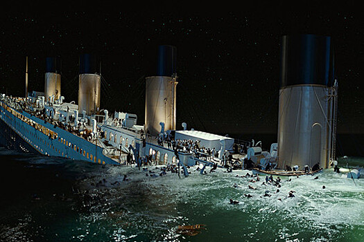 В Сети появилось видео разрушающегося на дне Атлантики "Титаника"