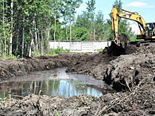 В Электрогорске продолжается строительство дороги к новой школе