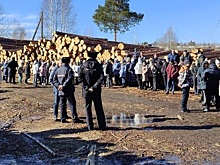 Под Нижним Тагилом состоялся стихийный митинг жителей против разработки щебеночного карьера