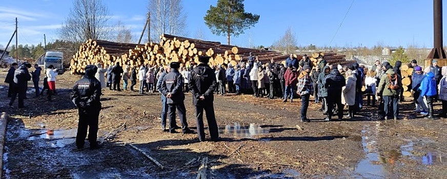 Под Нижним Тагилом состоялся стихийный митинг жителей против разработки щебеночного карьера