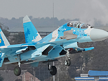 Опубликованы фото упавшего на Украине Су-27