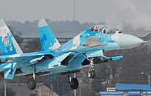 Опубликованы фото упавшего на Украине Су-27