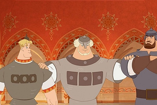 Студия "Мельница" снимет мультсериал про трех богатырей
