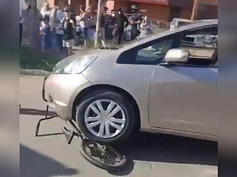 Ребенка сбили на КСК