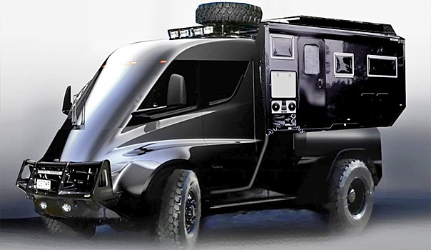 Пикап от Tesla превратили в сверпроходимый кемпер