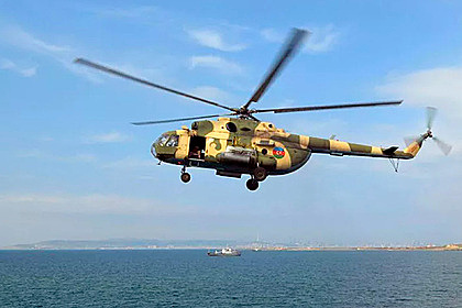 14 человек погибли при крушении вертолета в Азербайджане