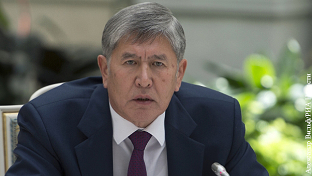 Партия Атамбаева заявила о свержении «преступной власти» в Киргизии