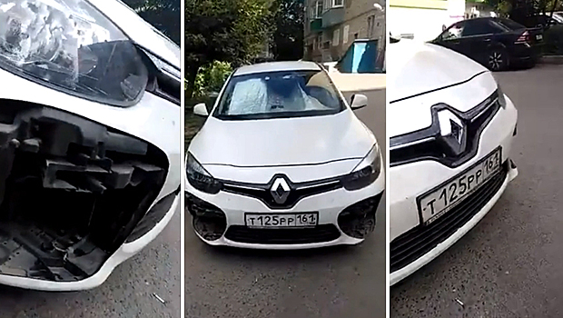 Зверская кража: владелец Renault от увиденного пришел в ужас